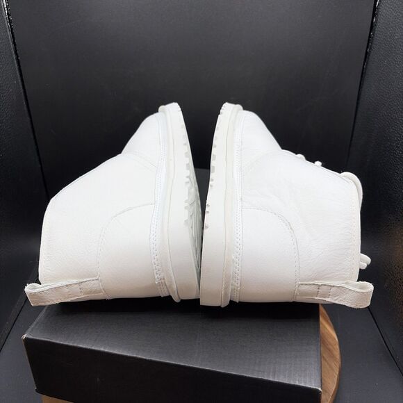 Ugg Neumel Leather White Mens Size 9 Winter Boots 1133777-WWH main image 6